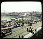 Marine Terrace with tram [colour slide]